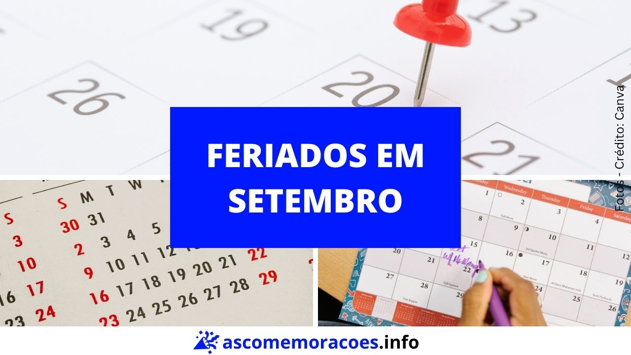 Feriados e Datas Comemorativas de Agosto de 2023